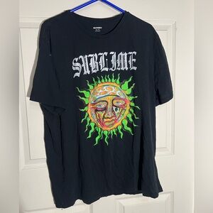 Old Navy Black Graphic Tee